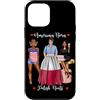 Darling Dogz Custodia per iPhone 12 mini American Born Polish Roots Nero Da Donna Africano