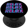 Japanese Vaporwave Aesthetic Relax Japan Giapponese Vaporwave Relax Retro Otaku Morbido Grunge Chillwave PopSockets PopGrip Adesivo