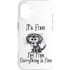 Funny Meme Shirts and Gifts for Men Wome Custodia per iPhone 16 Va bene, sto bene, va tutto bene, divertente meme AAA
