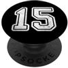 Leggende dello sport Squadra sportiva d'epoca n. 15 PopSockets PopGrip Adesivo