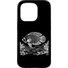 Jimbeels Custodia per iPhone 15 Pro Tilapia Line Art Acquariofilo