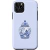 Chinoiserie Garden Co Custodia per iPhone 11 Pro Porcellana cinese cinese vaso di zenzero vaso design asiatico