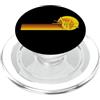 Musicista camicia strumenti musicali acc Tamburelli Batterie Musicista 70s 80s Vintage batterista PopSockets PopGrip per MagSafe