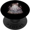 Costumi Di Halloween Per Bambini & Abbig Maglietta Di Halloween Dolce Fantasma Di Halloween Con Fiori PopSockets PopGrip Adesivo