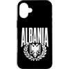 Magliette dell'Albania & Co. Custodia per iPhone 16 Plus ALBANIA - Stemma della bandiera albanese