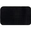 Gözze - Morbido Tappetino da Bagno Antiscivolo, 100% Poliestere, 60 x 100 cm - Nero