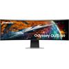 Samsung Odyssey G95SC LED display 124,5 cm (49) 5120 x 1440 Pixel Dual QHD OLED Argento