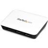 StarTech.com Adattatore di rete NIC USB 3.0 a Ethernet Gigabit con 3 porte hub - Bianco