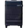 WITTCHEN Valigia grande in policarbonato Gloss Line | valigia rigida lucida con 4 ruote | Blu Navy