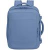 American Tourister zaino borsa da viaggio con scomparto per laptop Take2Cabin Casual Backpack Mono 26,5L Storm Blue grigio cadetto