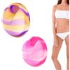 IKOPFLN 2 pezzi di disco mestruale, disco mestruale riutilizzabile, coppetta mestruale, tazze mestruali a prova di perdita realizzate in silicone, per donne sport attivi（S+L, Rosa + Viola