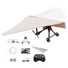 Générique Giocattolo aereo di carta, dispositivo telecomandato, kit di volo pieghevole, forniture per feste 28 × 20 cm, accessorio per stile di vita compatto, configurazione domestica affidabile, per compleanni