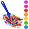 BaZuyunMd 100 dischi in metallo e 1 asta magnetica, asta magnetica con set di chip, può essere utilizzata come accessorio educativo o per giochi di famiglia
