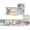 Prophila Collection Cecoslovacchia 2488y-2492y (Completa Edizione) MNH ** MNH 1979 Cosmo (Francobolli per i Collezionisti) Spazio