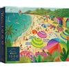 Elena Essex Puzzle per adulti 1000 - Life's a Beach, puzzle, puzzle, Ocean Coastal Beach Hut Surf Holiday Puzzle, Dimensioni 70x50cm