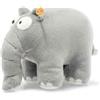 Steiff Peluche Ottifant, dolce animale di stoffa con occhi in plastica per bambini e bambine, pupazzo di 20 cm, grigio chiaro, 674006