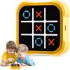 xinrongda Tris Elettronico Tic Tac Toe, Gioco Tris Elettronico, Portatili Giochi di Puzzle Smart Games per Bambini, Giochi da Viaggio Portatili per Viaggi in Auto, Giochi da Tavolo per Bambini e Adulti