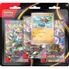 Pokémon: confezione da tre buste dell'espansione Megaevoluzione - Buio Pesto del GCC Pokémon (1 carta promozionale olografica e 3 buste di espansione), Edizione in Italiano