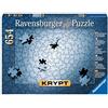 Ravensburger - Puzzle Krypt Silver, 654 Pezzi, Puzzle impossibili, Idea regalo, per Lei o Lui, Puzzle Adulti