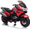 LEAN TOYS Kinder Motorrad Elettrico 12V 2x45W EVA USB LED LEAN TOYS Veicolo Bambini