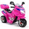 LEAN TOYS Kinder Motorrad Elettrico 6V LED Veicolo Per Bambini Akku Rosa LEAN TOYS