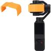 Generic Copriobiettivo per DJI Osmo Pocket 4P, protezione per obiettivo della fotocamera, antigraffio, anti-impatto, accessori protettivi, arancione