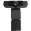 banapo Webcam HD, videocamera live plug and play con messa a fuoco manuale per streaming per registrazione su PC per giochi per conferenze online