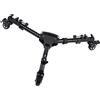 SENECESLI Carrello Universale per Treppiede Fotografico, Resistente con Ruote, Gambe Regolabili, Ruote per Treppiede per Fotocamere, Videocamere, Illuminazione Video