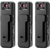 Generic Bodycam - Videoregistratore audio 2 in 1 Ultra HD con batteria da 500 mAh, registrazione audio 5H, per personale di sicurezza professionale, lavoro all'aperto, 7,5 x 2,5 x 1 cm, design tascabile
