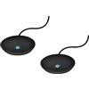 Logitech Microfono da Tavolo Nero Wireless Omnidirezionale per Gruppi