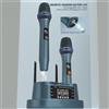 Microfoni wireless UHF ABS + custodia in metallo 1 per for ora ricarica rapida