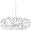 Slamp Clizia Suspension Large lampada a sospensione White