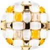 Slamp Mida Ceiling-Wall medium lampada da soffitto-parete Amber