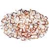 Slamp Clizia Ceiling-Wall Large lampada da soffitto-parete Orange