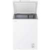 Hisense Congelatore a Pozzetto Orizzontale Capacità 97 Litri Classe energetica E Capacità di congelamento 4.4 Kg/24h - FT100N1BWE
