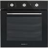 Glem Gas Forno Elettrico da Incasso Ventilato Multifunzione con Grill 64 Litri 60 cm Classe A colore Nero - GFX92BK-S6