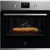 Electrolux Forno Elettrico da Incasso Ventilato Multifunzione con Grill 72 Litri 60 cm Classe A++ colore Acciaio Inox - KOFFP46X2 SurroundCook Serie 500