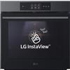 Lg Forno Elettrico da Incasso Ventilato Multifunzione con Grill Cottura a Vapore 76 Litri 59 cm Classe A++ colore Nero - WSED7665B