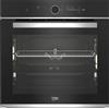 Beko Forno Elettrico da Incasso Ventilato Multifunzione con Grill e Cottura a Vapore 71 Litri 60 cm Classe A+ colore Nero e Acciaio Inox - BBIM13400XS bPRO500