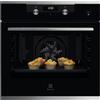 Electrolux Forno Elettrico da Incasso Ventilato Multifunzione con Grill e Cottura a Vapore 72 Litri 60 cm Classe A colore Nero - KODEH60X