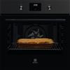 Electrolux Forno Elettrico da Incasso Ventilato Multifunzione con Grill e Funzione Pizza 72 Litri 60 cm Classe A colore Nero Serie 600 SurroundCook - KOFGH40TH