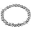VLNET® | Vestopazzo bracciale elastico fiori | margherite, ghirlanda, girasoli | placcato argento | lavorazione artigianale | nickel tested (Girasoli, 1)