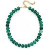 WATEFOER Collana in Resina Colorata da Donna, Collana con Perline Multicolore Grosse Regolabile Gioielli Estivi in Stile Boho da Spiaggia Regali per le Vacanze Estive