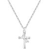 Teleye Collana Vintage Corona Crocifisso, Gioielli Minimalisti Quotidiani