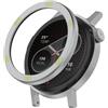 Zohmuly Compatibile con CMF Watch Pro 2, anello lunetta in acciaio inox, copertura adesiva antigraffio e protezione contro gli urti CMF by Nothing Watch Pro 2 Smartwatch