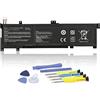 ANTIEE B31N1429 Batteria per ASUS K501L K501LB K501LX K501U K501UB K501UQ K501UX K501UW A501L A501LB A501LX A501UB A501UQ A501UW A501UX R516LB R516LX R516UB R516UQ R516UW R516UX V502LB V502LX