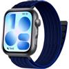 PinnWaa Cinturino Sport Loop in Nylon Compatibile con Huawei Watch Fit 5 Pro/5/4 Pro/4/Fit 3, Morbido Traspirante con Chiusura a Strappo per Uomo Donna per Watch Fit 5 Pro/5/4 Pro/4/Fit 3 - Blu