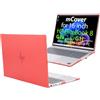 mCover Custodia compatibile solo per HP EliteBook 8 G1a (AMD) 2025 ~ 2026 16 | G1i (Intel) 16 Windows Notebook AI PC (non per altri modelli HP) - Rosso
