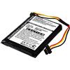 subtel 1x Batteria per Navigatore GPS Compatibile con TomTom Canada 310, ONE IQ Routes™ Edition Central Europe Traffic, V5, 6027A0089521 - (900mAh, 3.7V)