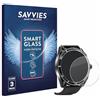 savvies 3 Pezzi Pellicola Protettiva Vetro per Yuede Smartwatch 1.43 (rotondo) Protezione Schermo, senza Bolle, Anti-Impronta, Anti Graffio